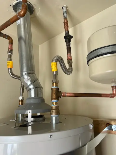 Water heater installation and plumbing repair in Dunbar